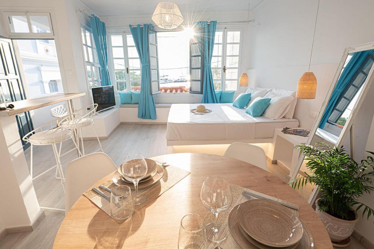 The White Rose Apartment Poros Town Exterior foto